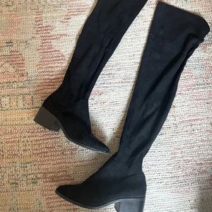 Steve Madden - Over the Knee Black boots size 7.5